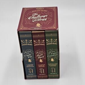 Sherlock Holmes The Challenge Trilogy 3 Quiz Games IOB